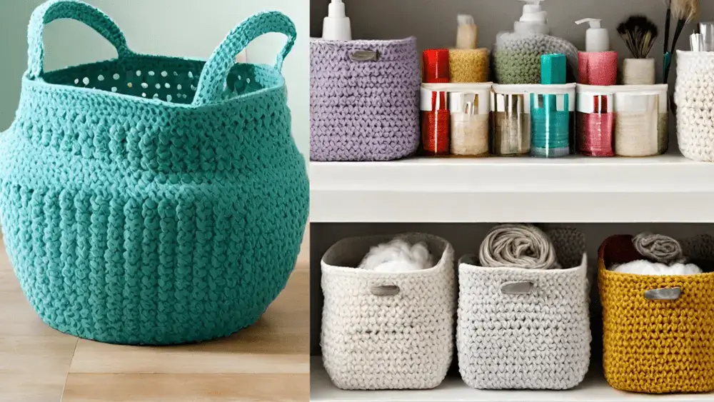 DIY Crochet Storage